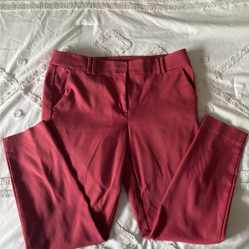LOFT Vibrant Pink Trousers
